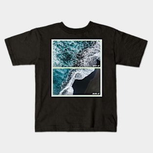 Whatsapp Black sand coast Kids T-Shirt